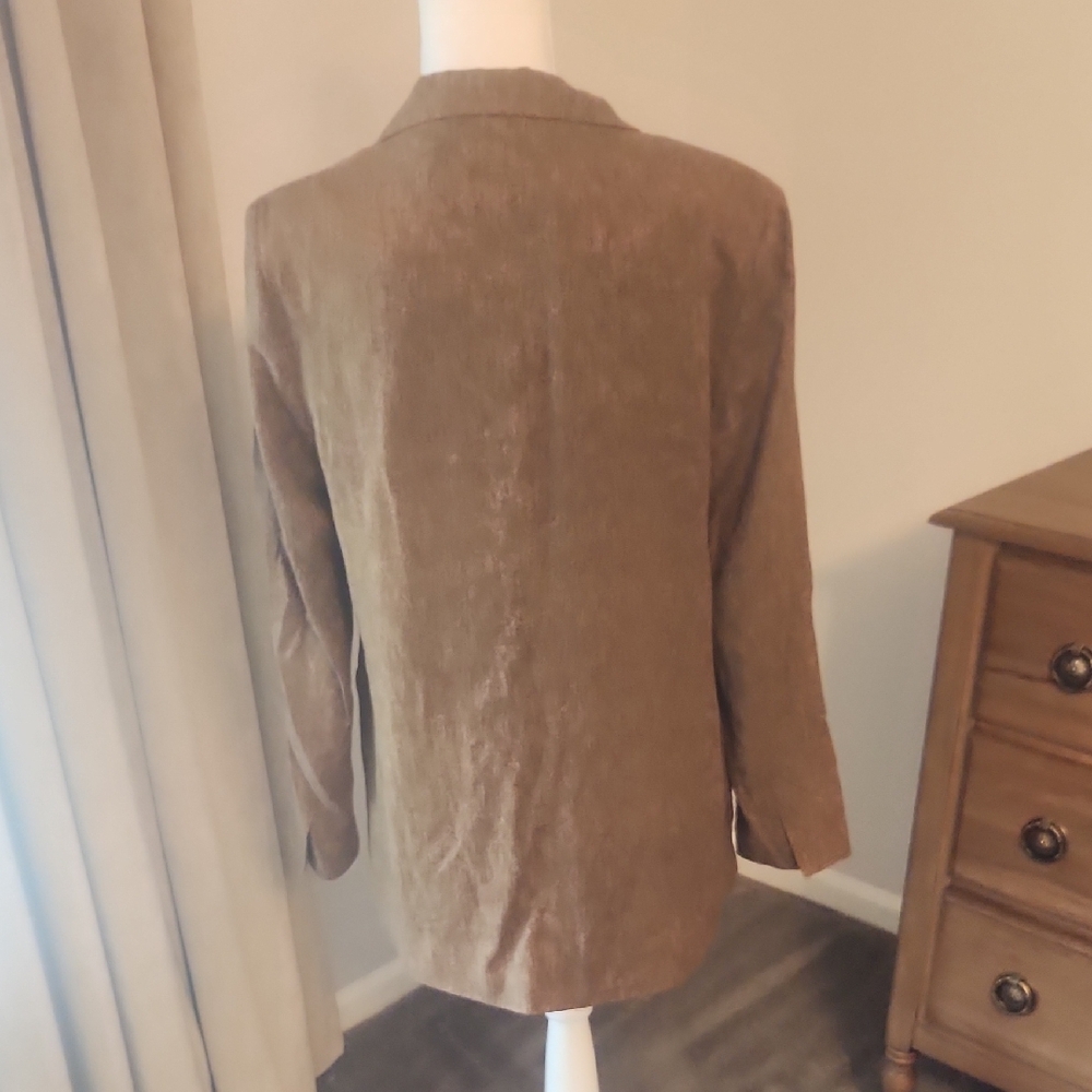 BCBGeneration Brown Open-Front Blazer - image 3
